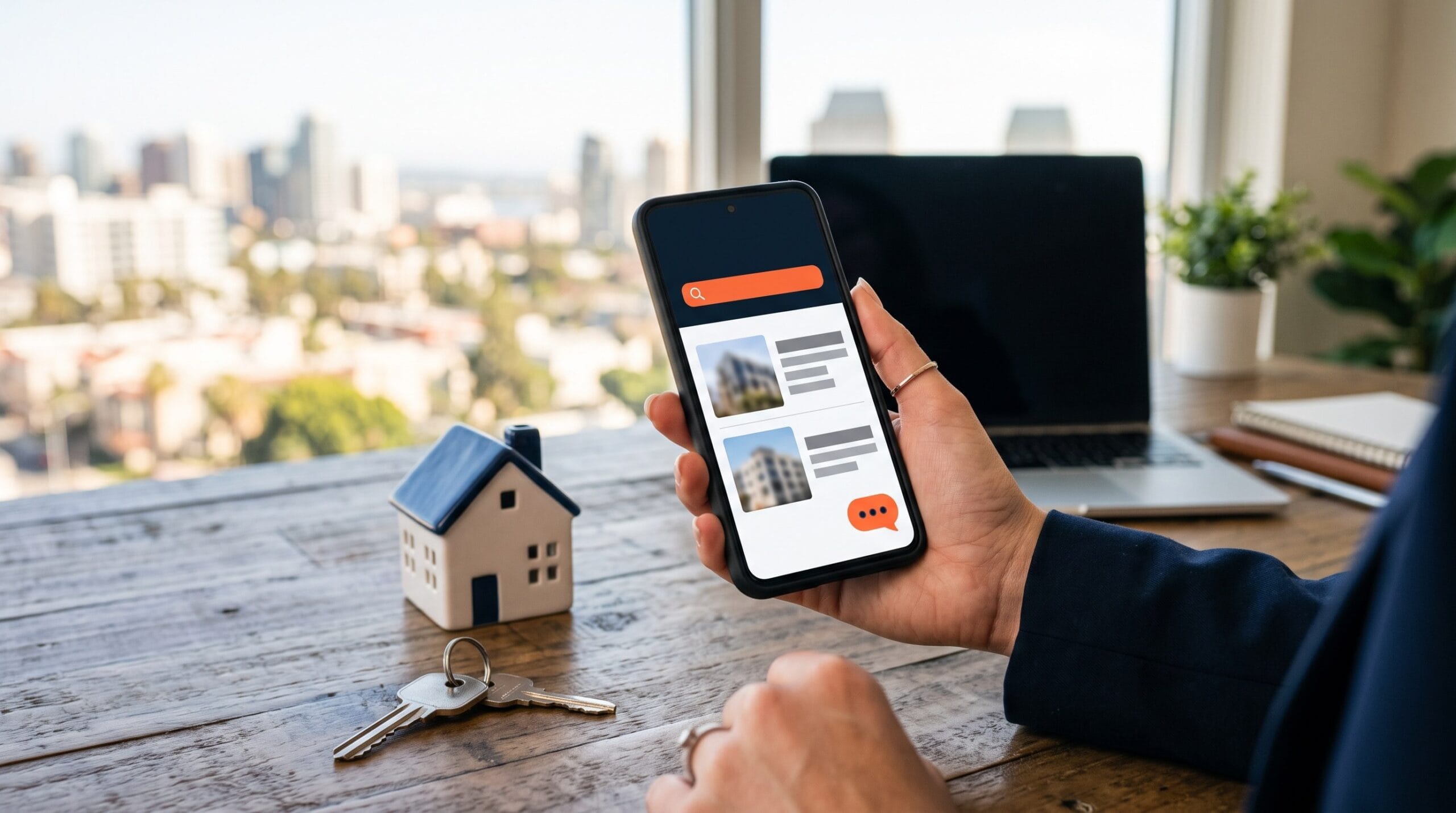 Web para agente inmobiliario en la frontera: cómo captar citas (no ser un catálogo muerto)